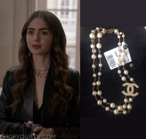 emily in paris chanel necklace|chanel in paris.